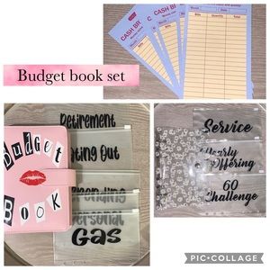 Budget Book Set/ Cash Stuffing/ Cash Envelopes
